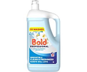 Bold Professional Laundry Detergent Lotus Flower and Lily Liquid 4.995L 111 Washes