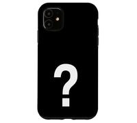 Bold Question Mark ? - Custom Word Builder For Custom Word Case for iPhone 11