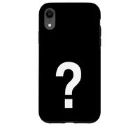 Bold Question Mark ? - Custom Word Builder For Custom Word Case for iPhone XR