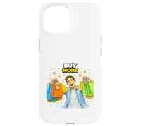 Bold Retail Enthusiasm Illustration Case for iPhone 15