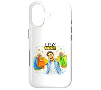 Bold Retail Enthusiasm Illustration Case for iPhone 17