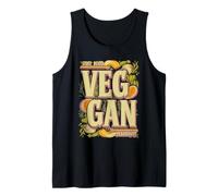 Bold Retro Vegan Lifestyle Statement Tank Top