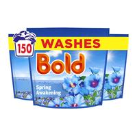 Bold Spring Awakening PODS Washing Liquid Laundry Detergent Capsules 3 x 50 Washes, 3 x 50ct, Outdoor Freshness That Lasts And Lasts