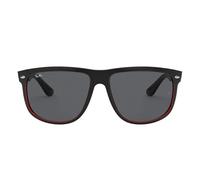 Ray - Ban RB4147 BOYFRIEND 617187 Man Sunglasses Nylon Black Grey Squared Normal