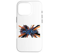 Bold Statement Tee with Creative Expression Elements Case for iPhone 16 Pro