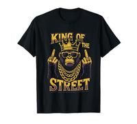 bold, street-style gorilla illustration with hip-hop vibes T-Shirt