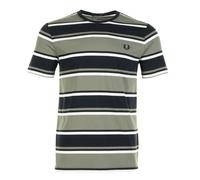 Bold Stripe T Shirt Black, Large
