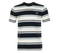 Bold Stripe T Shirt Navy, XXL