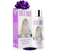 Bold Uniq Purple Shampoo for Blonde Hair - Toning Shampoo for Blonde, Platinum, Bleached, Grey, Ash, and Silver Hair - Eliminates Brassy, Yellow Tones - Vegan, Paraben & Sulphate Free - 237 ml/8 Fl Oz