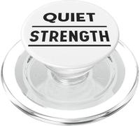 Bold Urban Balance Quiet Strength Pure Mindful Act PopSockets PopGrip for MagSafe