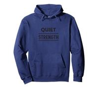 Bold Urban Balance Quiet Strength Pure Mindful Act Pullover Hoodie