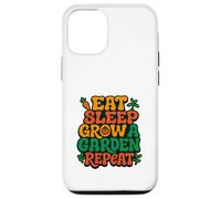 Bold Urban Plant Lover- Eat Sleep Grow A Garden Repeat Case for iPhone 12/12 Pro
