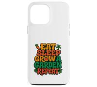 Bold Urban Plant Lover- Eat Sleep Grow A Garden Repeat Case for iPhone 13 Pro Max