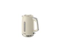 Bold Vanilla Cream Electric Kettle | 1.7L | 3kW Fast Boil | Cream & Silver Chrome [VKT223]