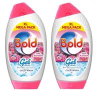 Bold Washing Liquid Gel 80 Washes, 2X 1.320L, Pink Blossom