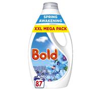 Bold Washing Liquid Laundry Detergent 87 Washes, 2.697l, Spring Awakening, Outdoor Freshness That Lasts And Lasts With Build In Stain Remover And