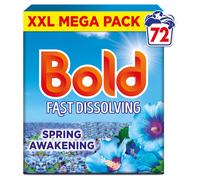 Bold Washing Powder Laundry Detergent 72 Washes, 3.6kg, Spring Awakening, Outdoor Freshness that Lasts And Lasts