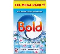 Bold Washing Powder Spring Awakening 68 Washes 3.4 kg Mega Pack Laundry Powder