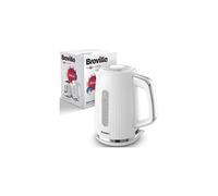 Breville Bold White Electric Kettle | 1.7L | 3kW Fast Boil | White & Silver Chrome [VKT257]
