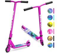 BOLDCUBE Beginner Stunt Scooter for Kids Ages 6-12, Freestyle Trick Scooter
