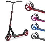 Big 2 Wheel Scooter BOLDCUBE Burgundy One Size