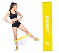 Boldfit Resistance Bands Mini Loop Hip Band Toning Exercise Band for Gym Booty Belt Latex Band Thera Band Theraband for Fitness, Multicolor