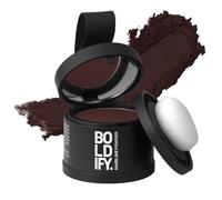 BOLDIFY Hairline Powder - Root Touch Up Hair Color for Gray Coverage - Bald Spot Concealing Hair Powder for Women and Men - 48-Hour Stain-Proof - Dark Auburn