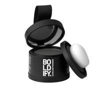 BOLDIFY Hairline Powder - Root Touch Up Hair Color for Gray Coverage - Bald Spot Concealing Hair Powder for Women and Men - 24-Hour Stain-Proof - Dark Gray