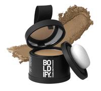 BOLDIFY Hairline Powder - Root Touch Up Hair Color for Gray Coverage - Bald Spot Concealing Hair Powder for Women and Men - 48-Hour Stain-Proof - Dark Blonde