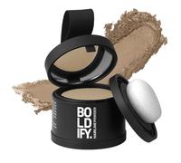 BOLDIFY Hairline Powder - Root Touch Up Hair Color for Gray Coverage - Bald Spot Concealing Hair Powder for Women and Men - 24-Hour Stain-Proof - Medium Blonde
