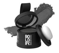 BOLDIFY Hairline Powder - Root Touch Up & Hair Loss Cover Up, Instant Gray Coverage 48-Hour Stain-Proof Hair Color Powder for Women & Men, Hair Fibers and Hair Topper Alternative (Dark Gray)