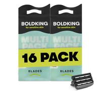 BOLDKING | THE REFILL BLADES VALUEPACK SENSITIVE SKIN 16 BLADES | REFILL BLADES FOR SENSITIVE SKIN | 16 BLADES