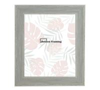 Boldon Framing Cornwall Range Vintage Antique Style Distressed Picture Frames For Wall Art & Picture Display, Distressed Blue, 40x40cm