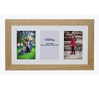 Boldon Framing REAL WOOD Square Multi Aperture Photo Picture Frame Instagram Wide Collage