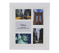 Boldon Framing REAL WOOD Square Multi Aperture Photo Picture Frame Instagram Wide Collage