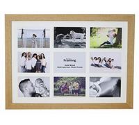 Boldon Framing REAL WOOD Square Multi Aperture Photo Picture Frame Instagram Wide Collage