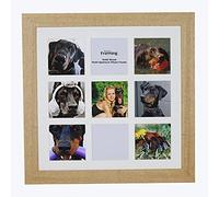Boldon Framing REAL WOOD Square Multi Aperture Photo Picture Frame Instagram Wide Collage