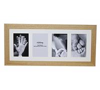 Boldon Framing REAL WOOD Square Multi Aperture Photo Picture Frame Instagram Wide Collage