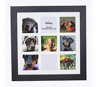 Boldon Framing REAL WOOD Square Multi Aperture Photo Picture Frame Instagram Wide Collage