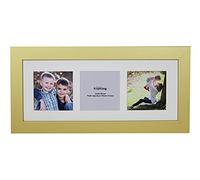 Boldon Framing REAL WOOD Square Multi Aperture Photo Picture Frame Instagram Wide Collage