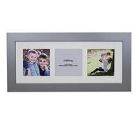 Boldon Framing REAL WOOD Square Multi Aperture Photo Picture Frame Instagram Wide Collage