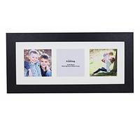 Boldon Framing REAL WOOD Square Multi Aperture Photo Picture Frame Instagram Wide Collage