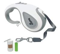 BoldPet Retractable Dog Leash with Poop Bag Holder-16 Ft Long Retractable Dog Leash for Medium to Large Dogs -Anti-Slip Handle-360°Tangle-Free- Easy Brake Control- Eco Friendly Poop Bag Dispenser