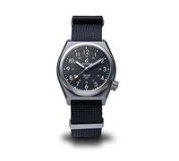 BOLDR Venture Automatic Watch for Men, 38mm Titanium Case, Nylon Strap, Water Resistant 200m, Carbon Black, Automatic Watch