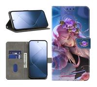 BOLELAW Wallet Case for Xiaomi Redmi A5, Leather Folio Cover with Magnetic Closure, Stand Function & Card Slots, Sleeping Beauty