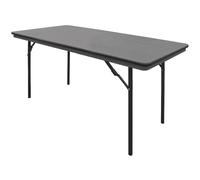 Bolero ABS Rectangular Folding Table Grey 5ft - GC595