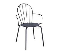 Bolero Adeline Arm Chair Slate Blue, Set 4
