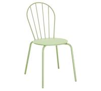 Bolero Adeline Side Chair Light Green, Set 4