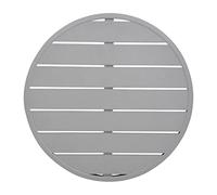 Bolero Aluminium Round Table Top Light Grey 580mm