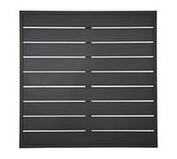 Bolero Aluminium Square Table Top Black 700mm